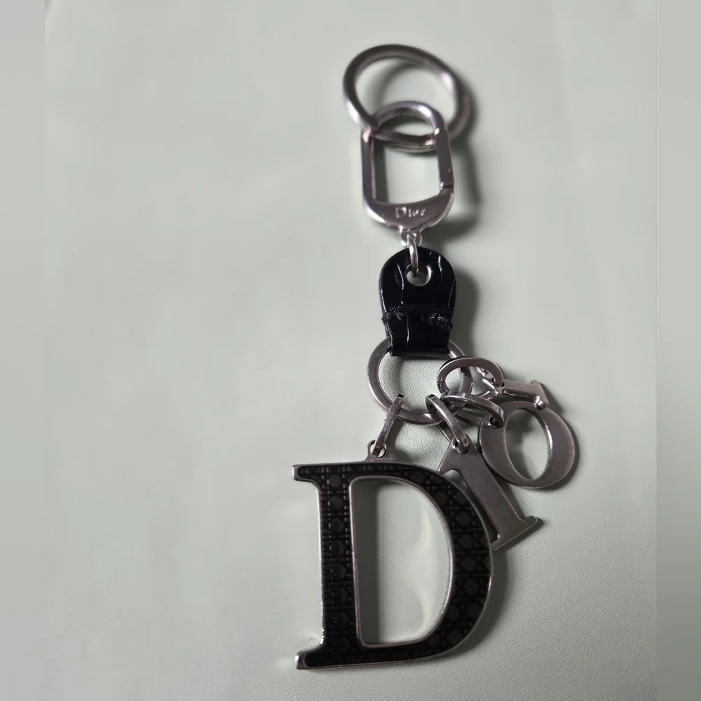 Authentic Dior Bag Charm & Key Holder